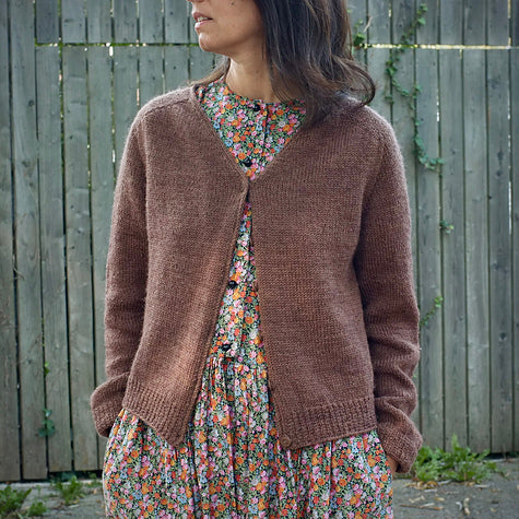 Fanelカーディガンが素敵！