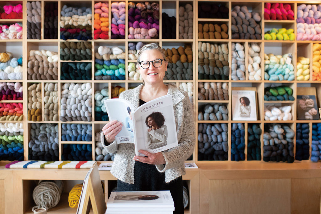 インタビュー <br> Julie Weisenberger Founder of Cocoknits