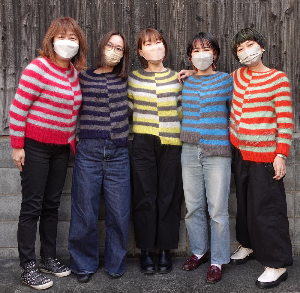 今何編んでる？〜DARUMA Wool Mohairで編むContradiction〜