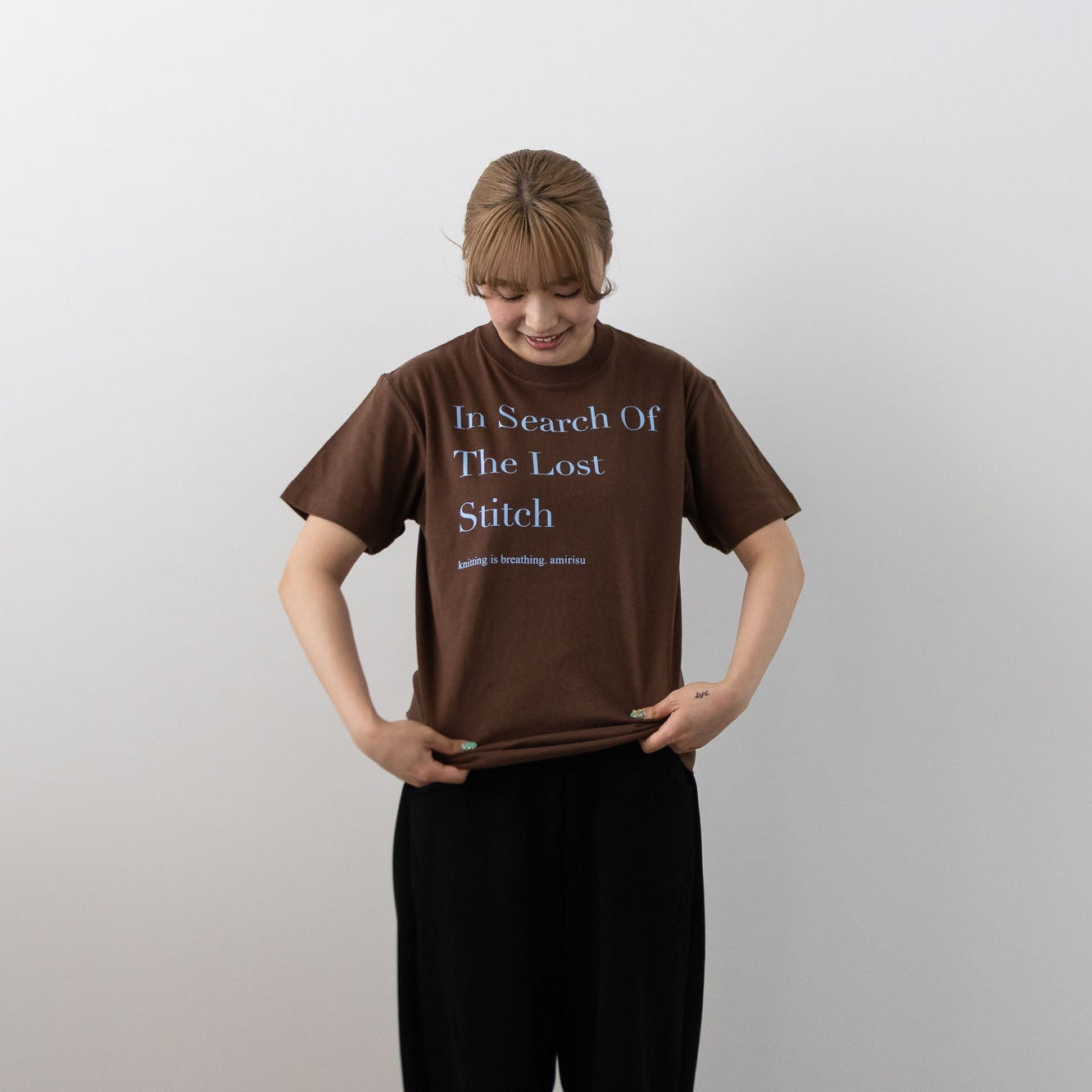 amirisu オリジナルTシャツ -In Search Of The Lost Stitch-
