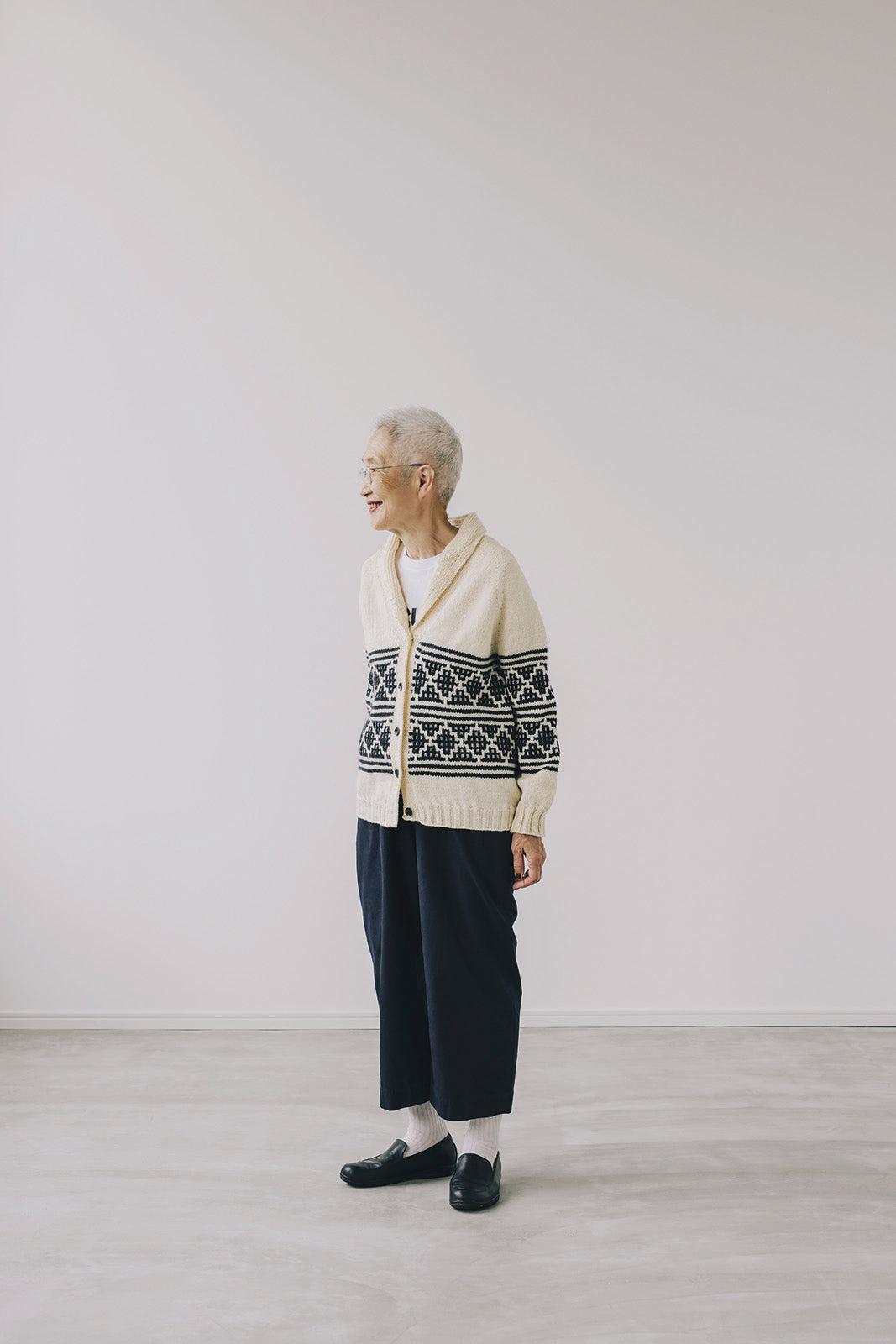 Everybody Cardigan モザイク ヤーンセット -Germantown- （Seasonless 掲載）