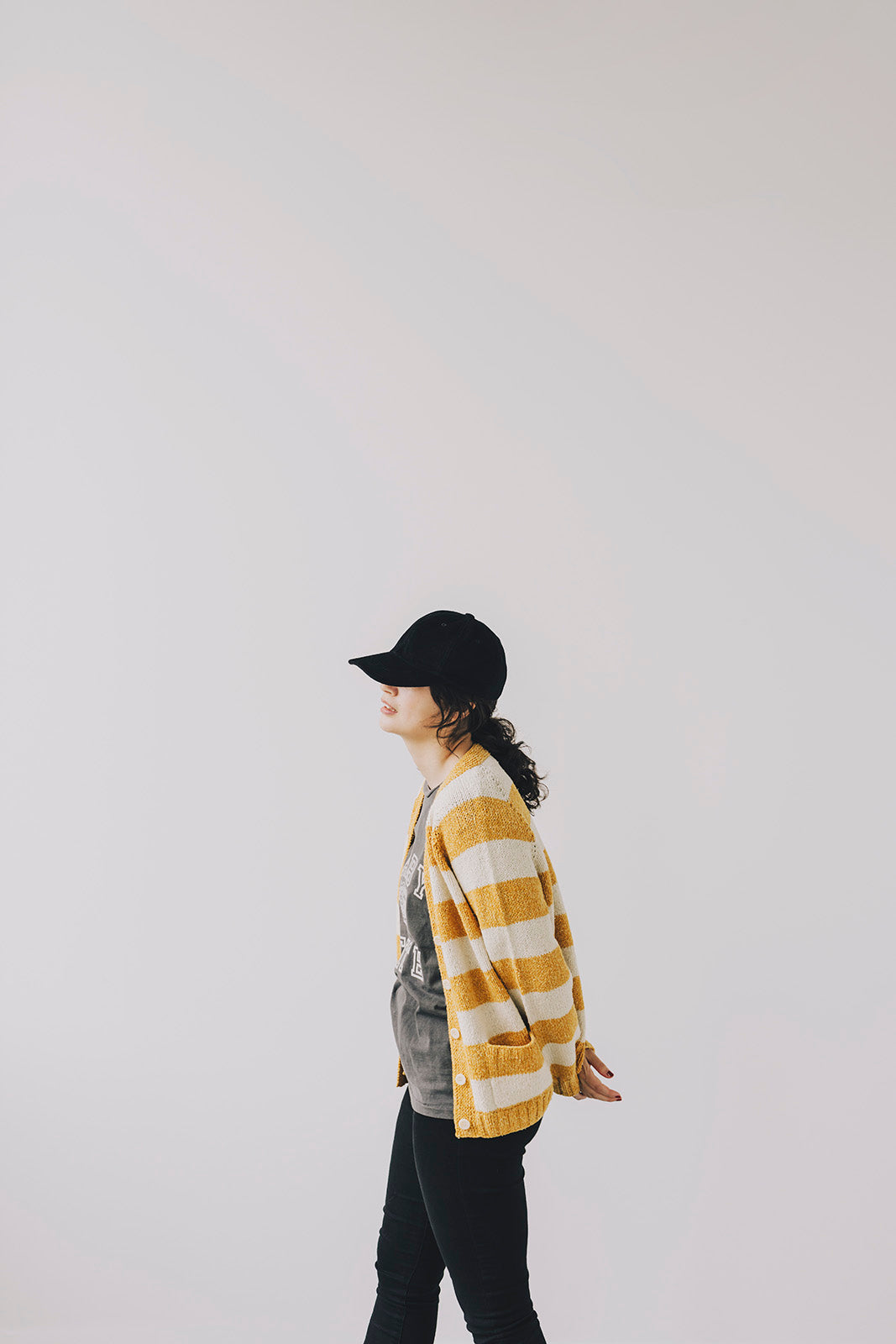 Everybody Cardigan ストライプ ヤーンセット -Mungo- （Seasonless 掲載）