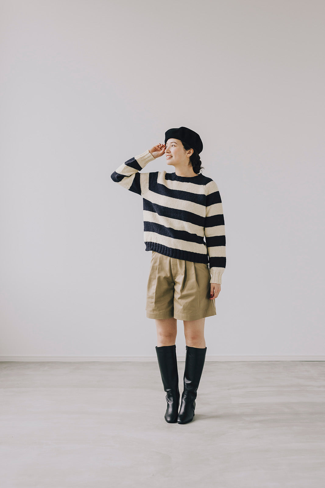 Everyday Pullover ストライプ ヤーンセット -Germantown- （Seasonless 掲載）