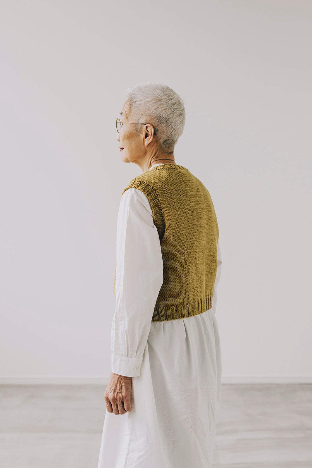 Forever Vest メリヤス ヤーンセット -Gilliatt- （Seasonless 掲載）