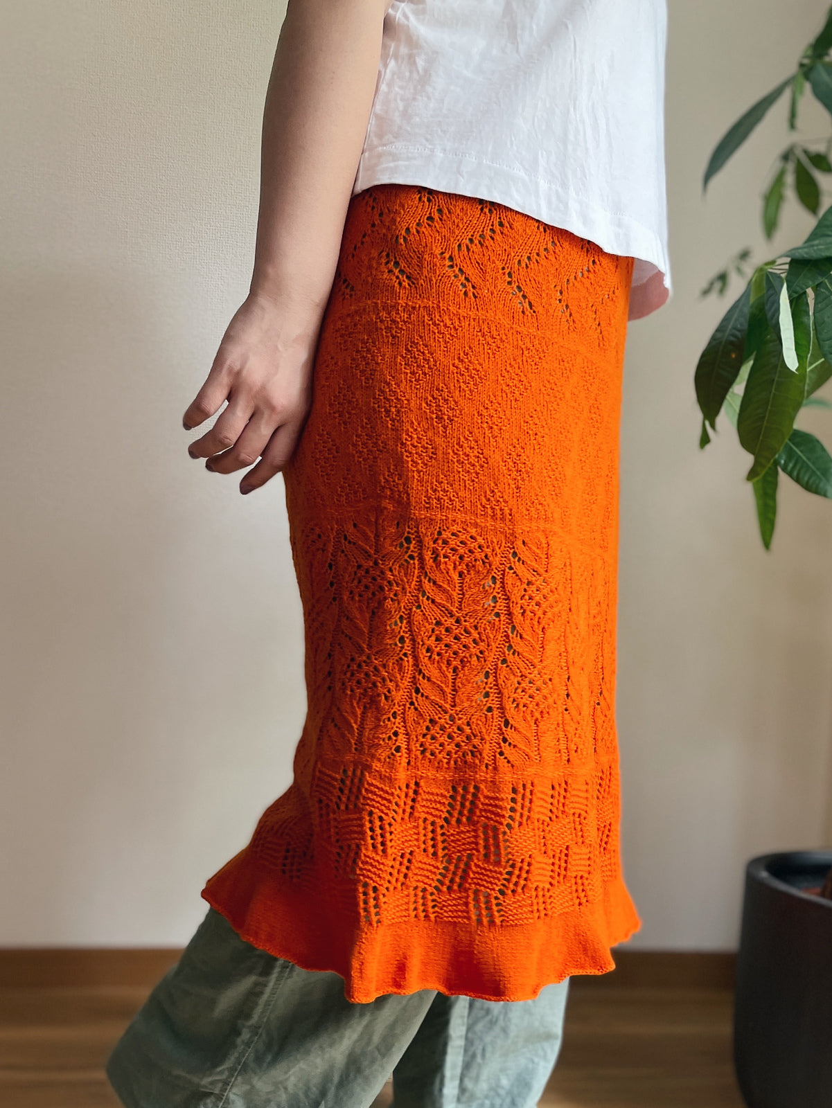 Groovy Garden Skirt キット -Wanderlust Linen-（PDF版日本語文章パターン付き）