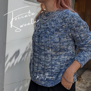 Toccata Swearter キット （PDF版日本語文章パターン付き）-Kit-amirisu-amirisu online store