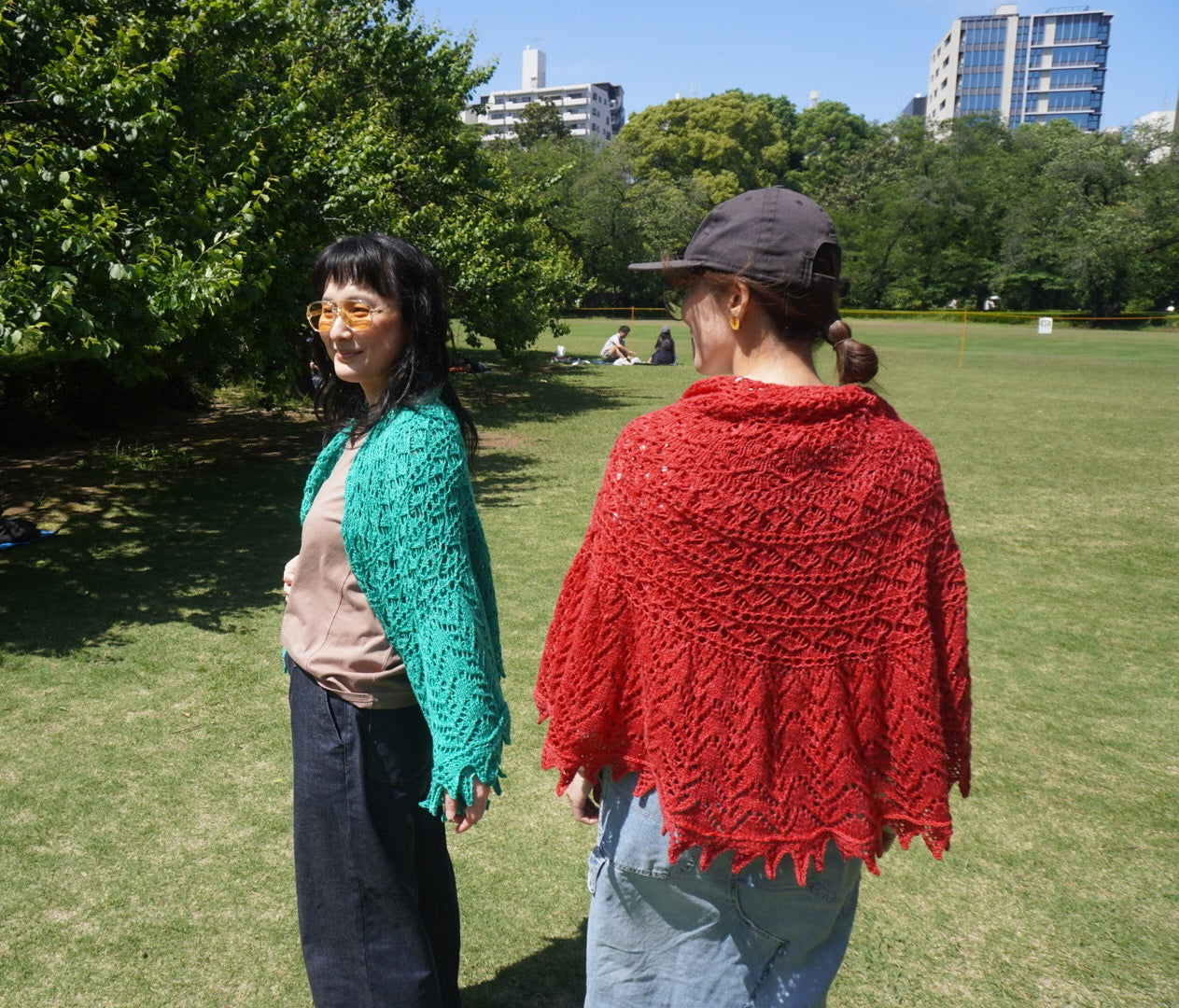 Field Shawl キット -Parade-（PDF版日本語文章パターン付き）
