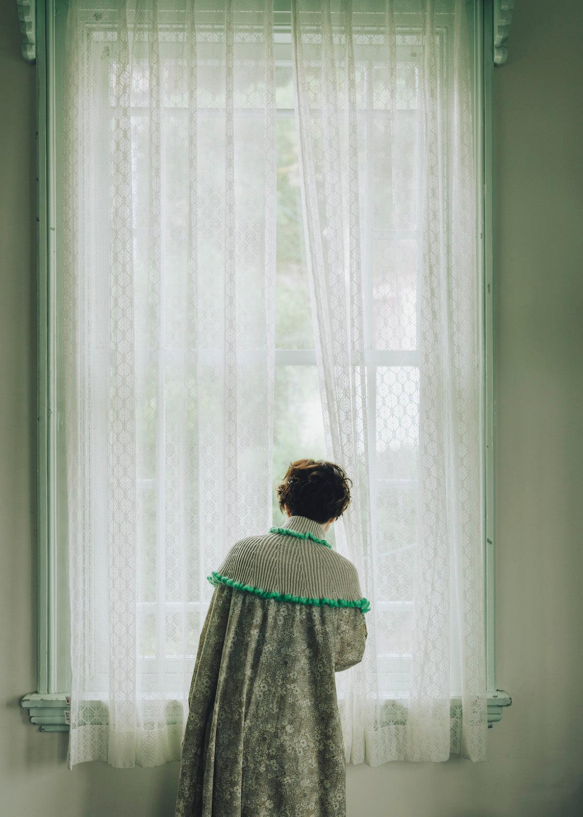 Curly Hair Poncho ヤーンセット (27号掲載)-Kit-amirisu-amirisu online store