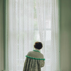 Curly Hair Poncho ヤーンセット (27号掲載)-Kit-amirisu-amirisu online store