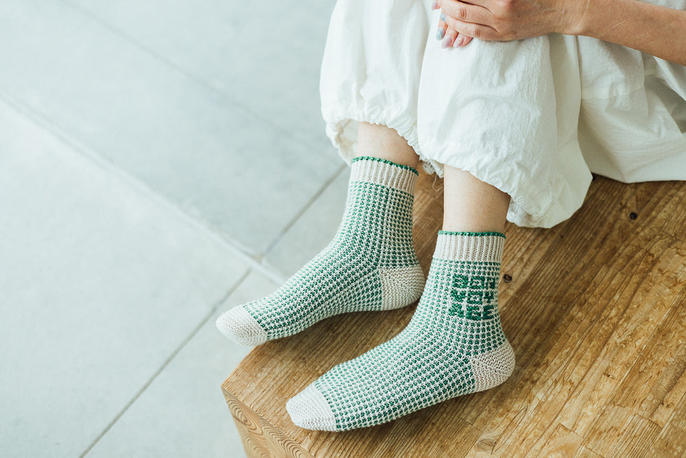 Journey socks ヤーンセット （Travel vol.3 掲載）