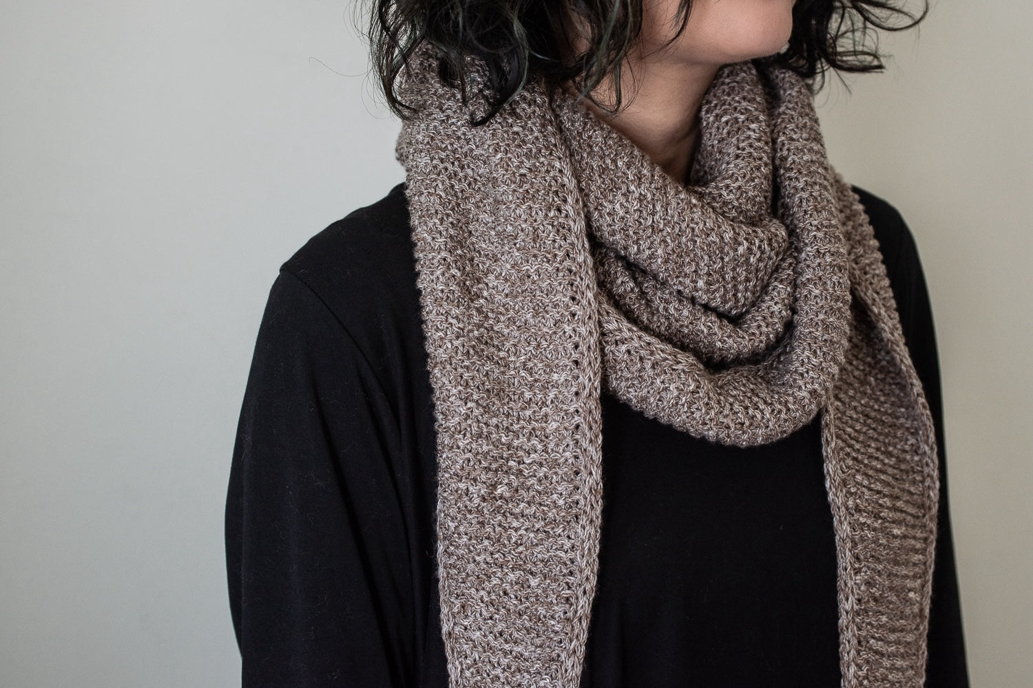 Sophie Shawl キット -Brise- （PDF日本語文章パターン付き）