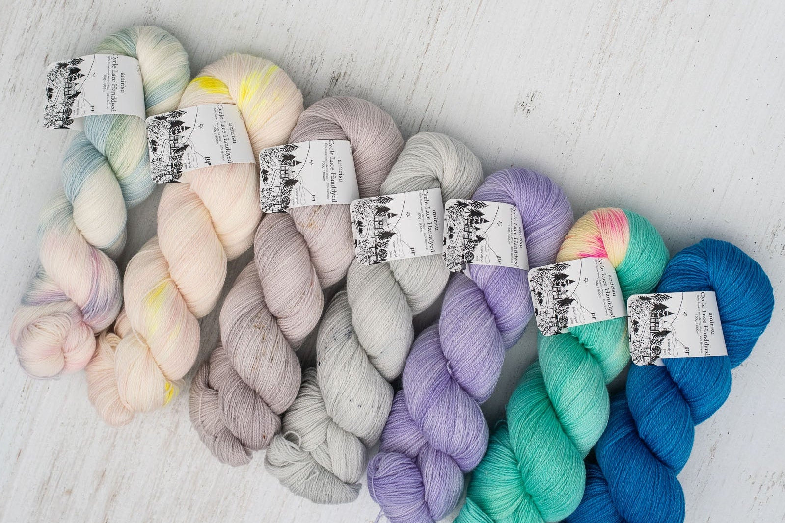 Cycle Lace Hand-dyed