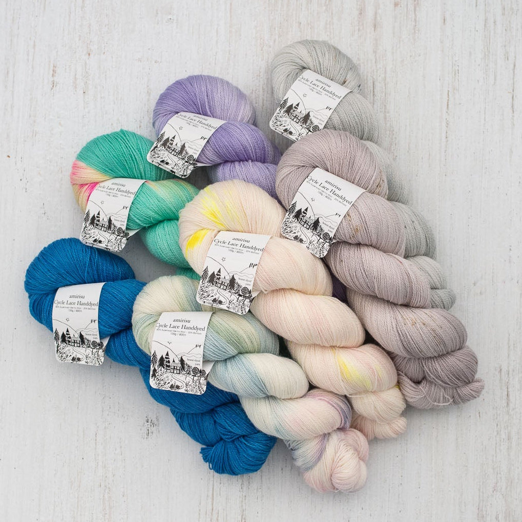 Cycle Lace Hand-dyed