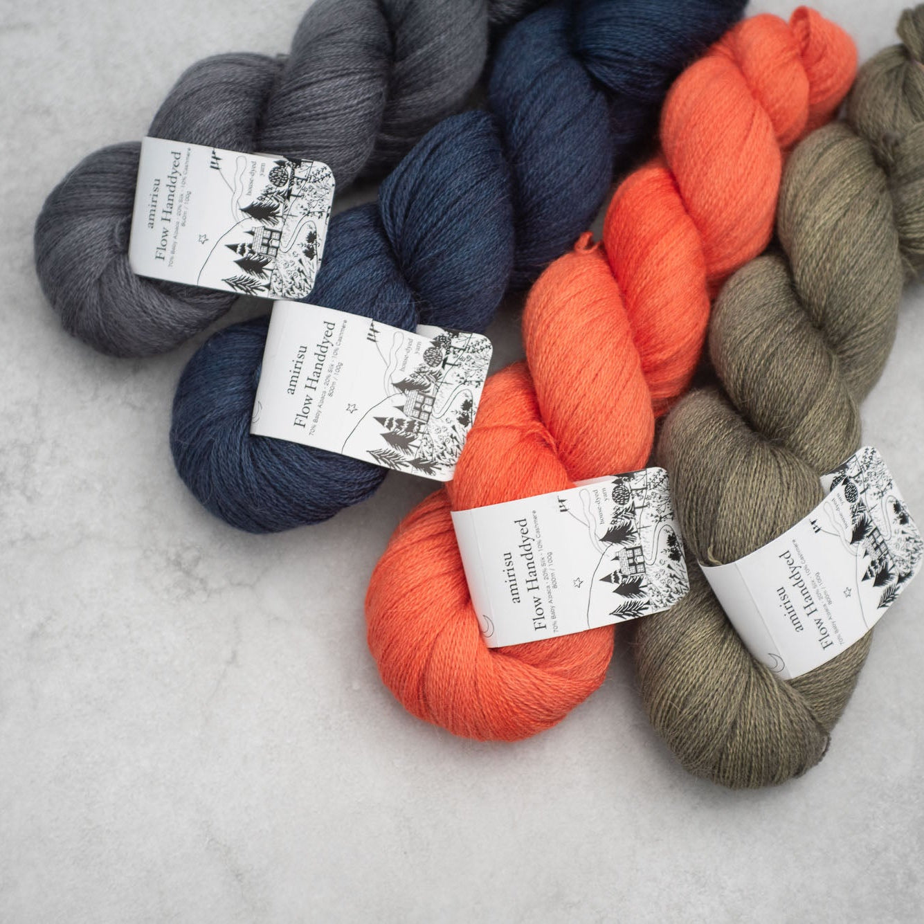 Flow Handdyed