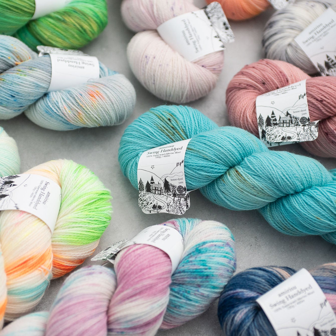 amirisu Handdyed 星座コレクション Swing