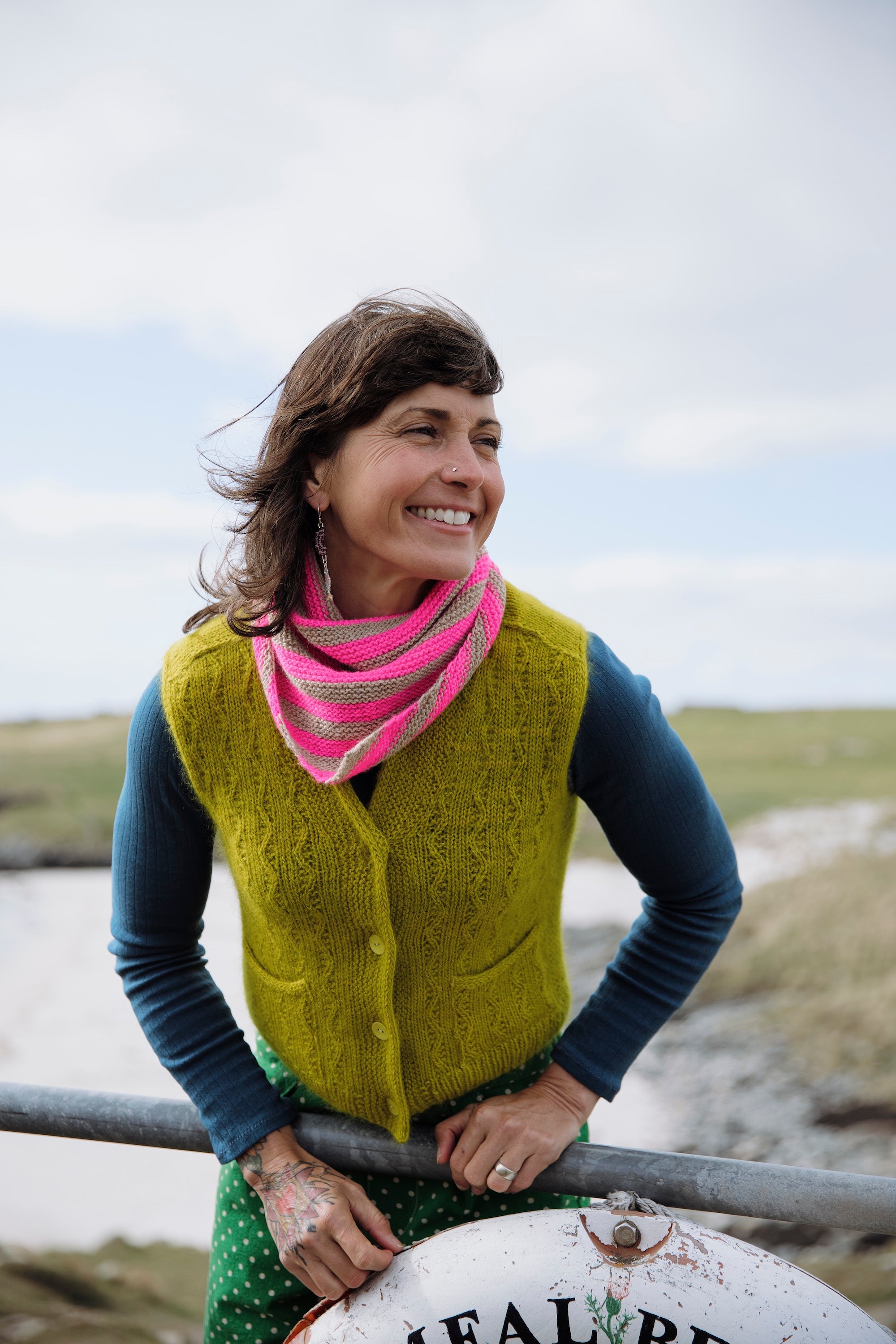 予約販売！Shetland Shades: Stories in Wool