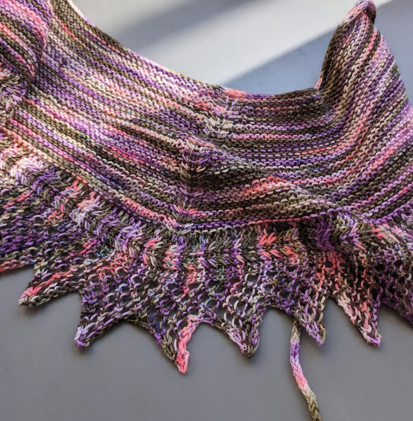 Primavera Collar キット -Parade Handdyed-（PDF版日本語文章パターン付き）