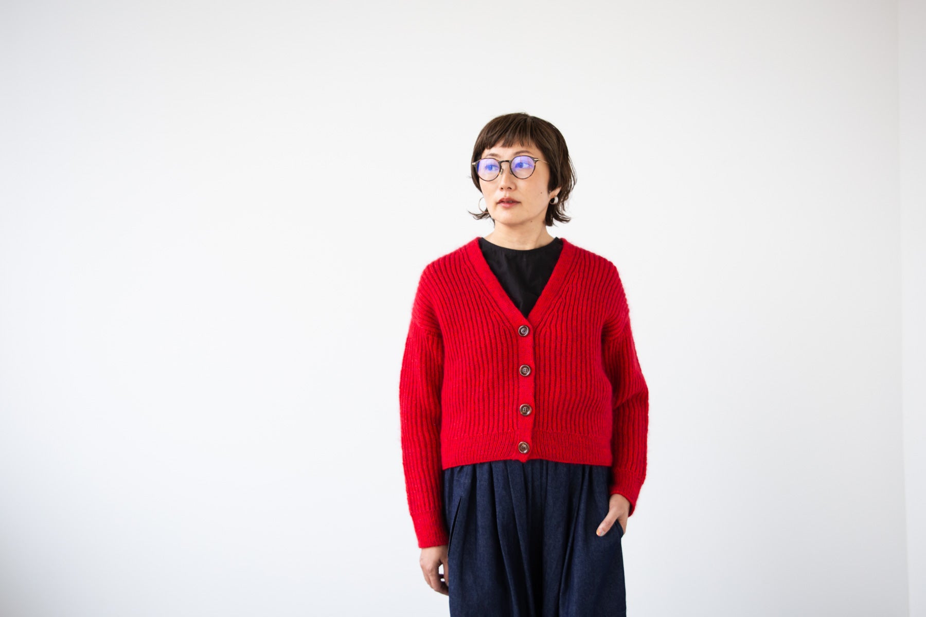 Agnete Cardigan キット （PDF版日本語文章パターン付き）