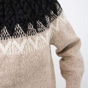 トライアングルツリーのヨーク模様セーター キット （PDF版日本語文章パターン付き）-Kit-Daruma-amirisu online store