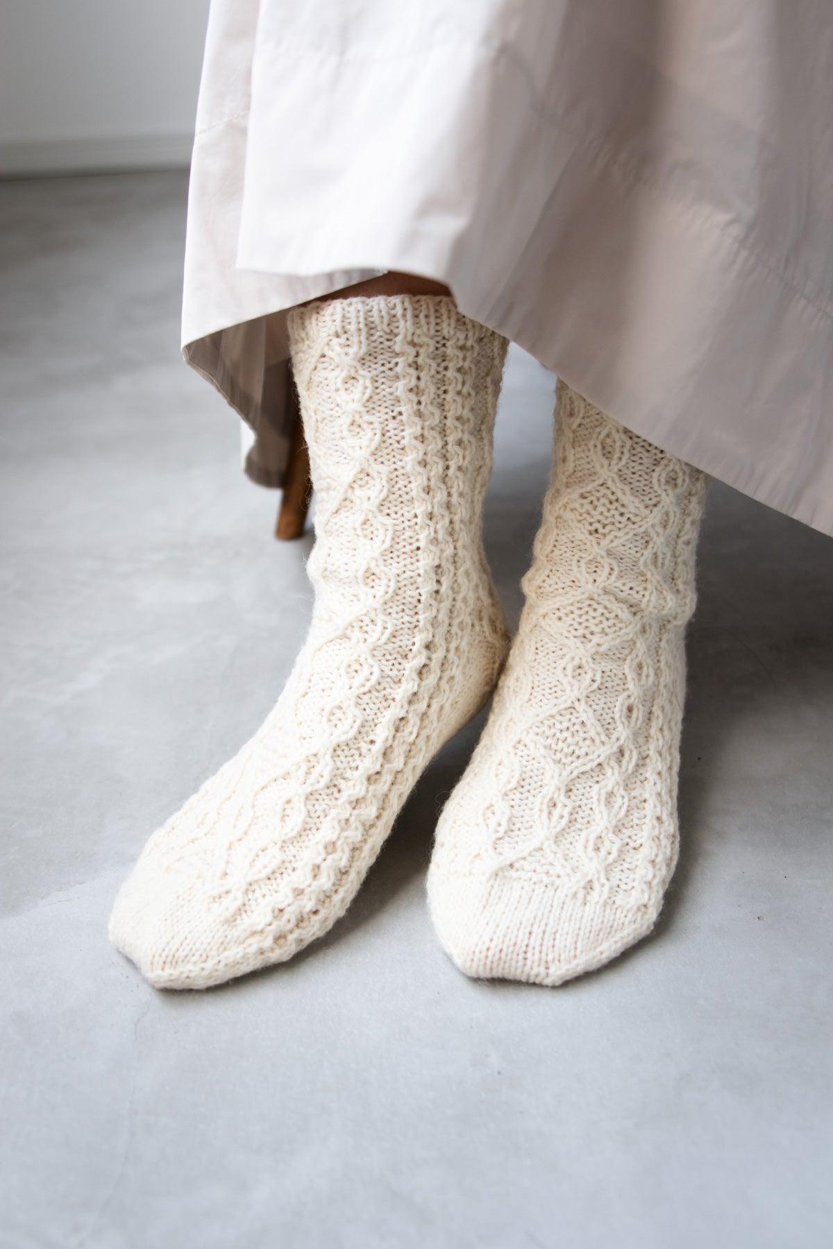 ケーブルソックス キット （PDF版日本語文章パターン付き）-Kit-Daruma-amirisu online store