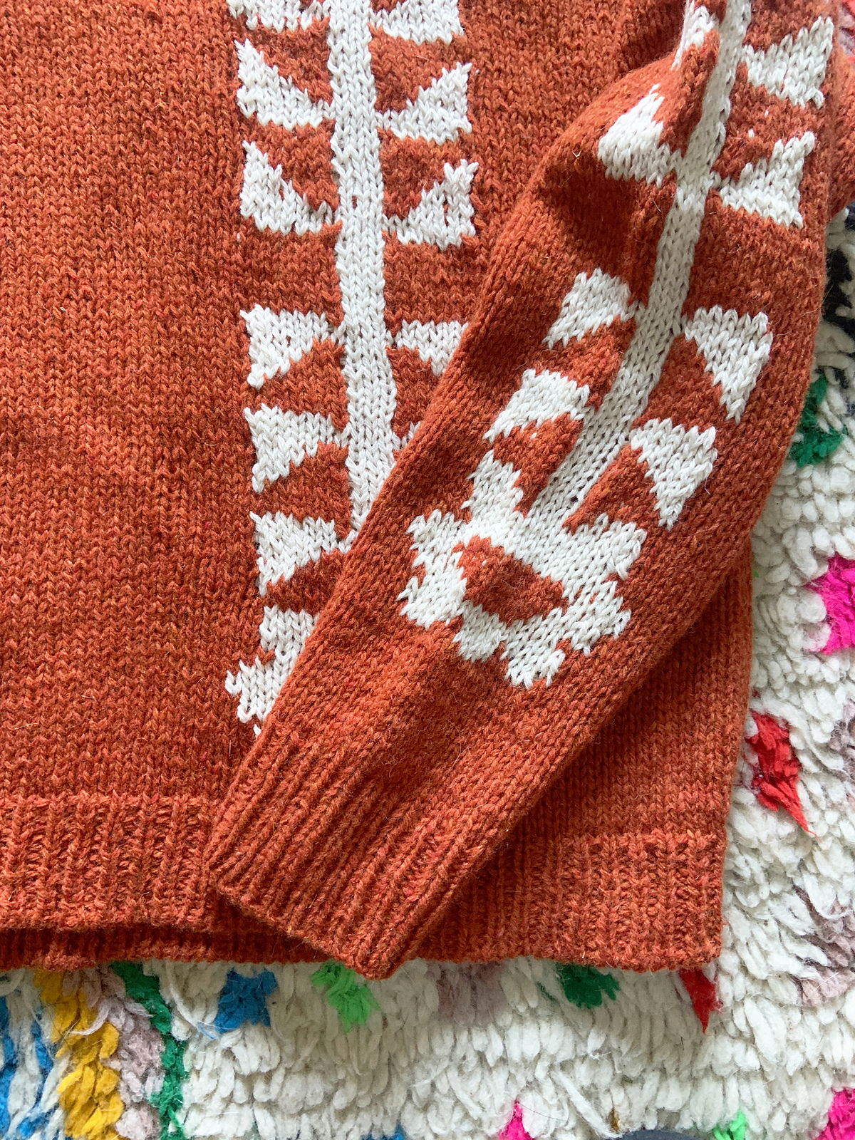 FLOWER POWER PULLOVER キット （PDF日本語文章パターン付き）