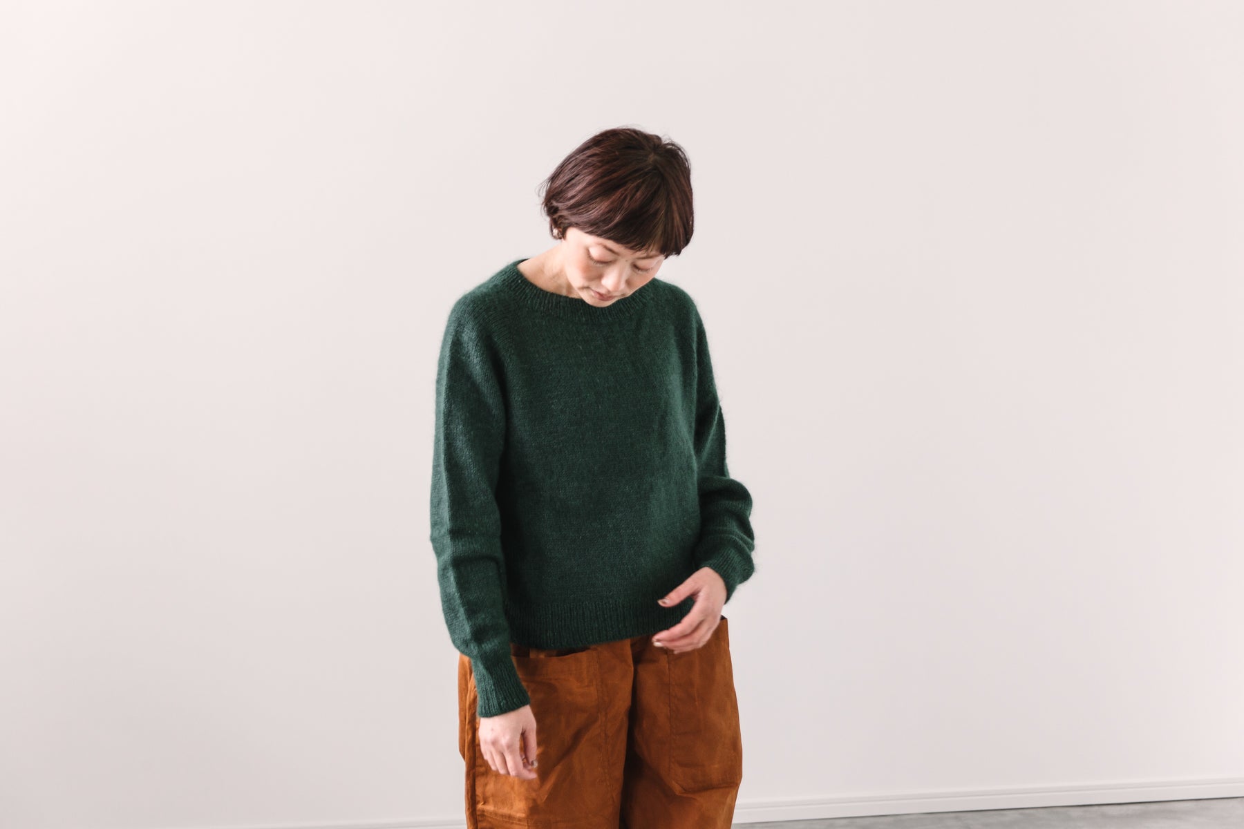 No Frills Sweater キット -Parade + Drift- （PDF版日本語文章パターン付き）