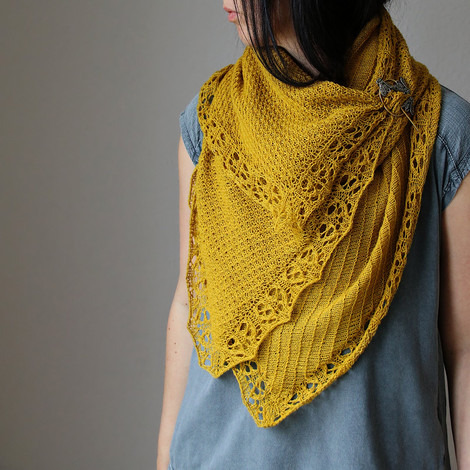 Beekeeper's Secret -mYak Lace- キット （PDF版日本語文章パターン付き）