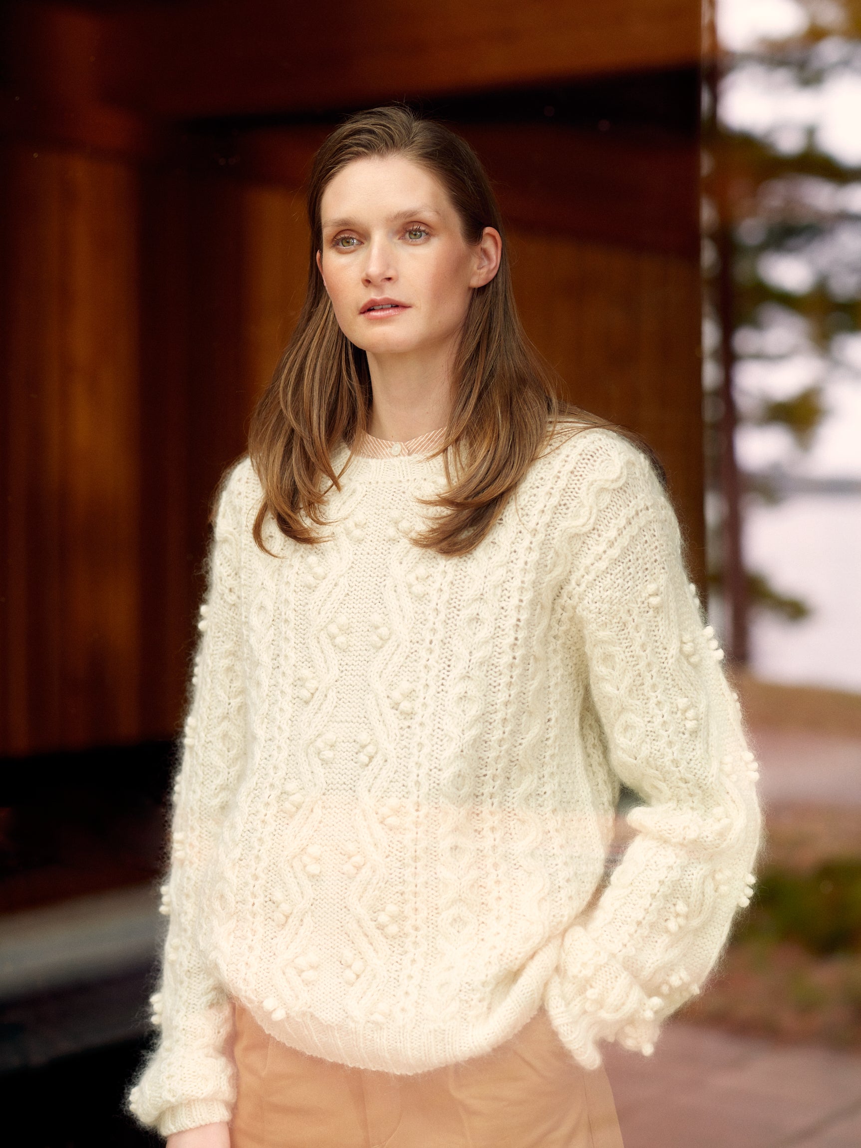 Entwined: Cables, Lace and Knitted Textures