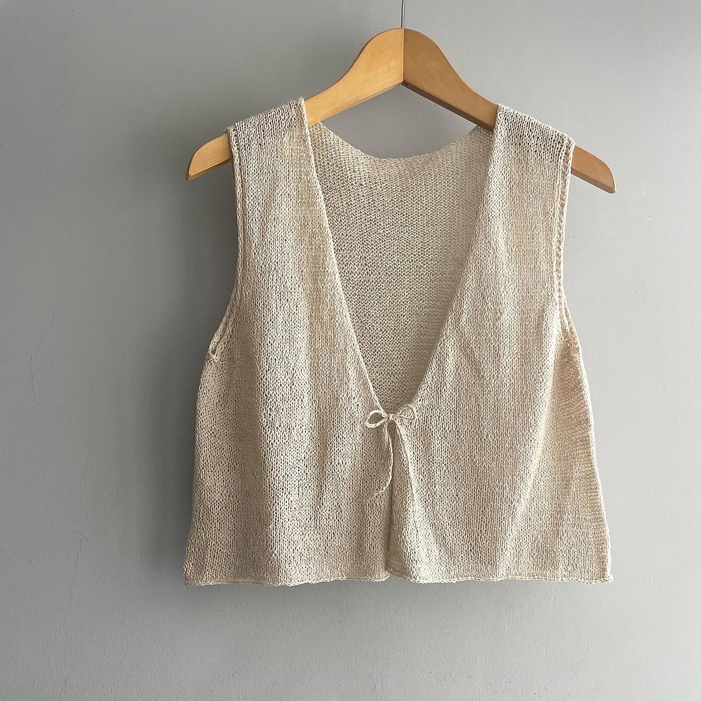 Minimalist Vest キット （PDF版日本語文章パターン付き）