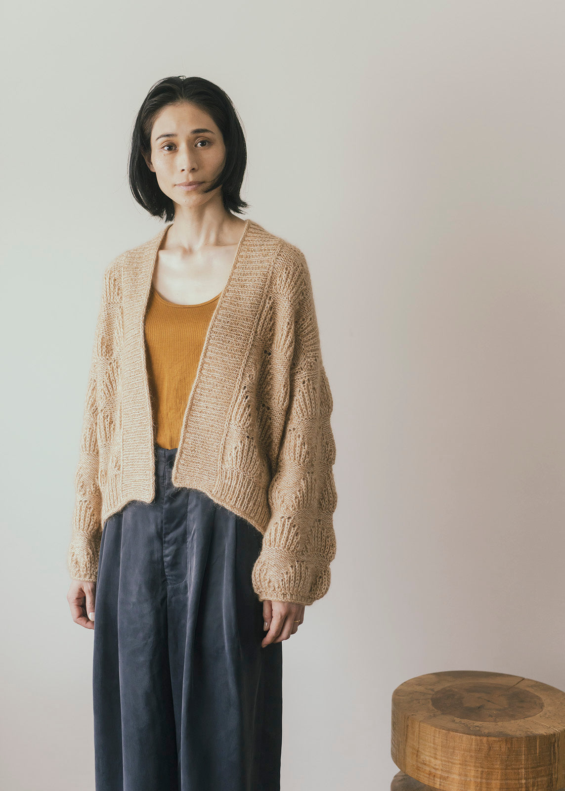 Café Crème ヤーンセット（assemblage Volume 2 掲載）