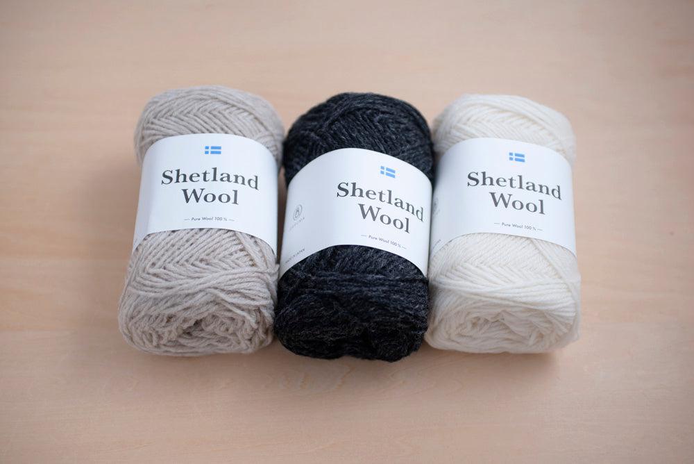 トライアングルツリーのヨーク模様セーター キット （PDF版日本語文章パターン付き）-Kit-Daruma-amirisu online store