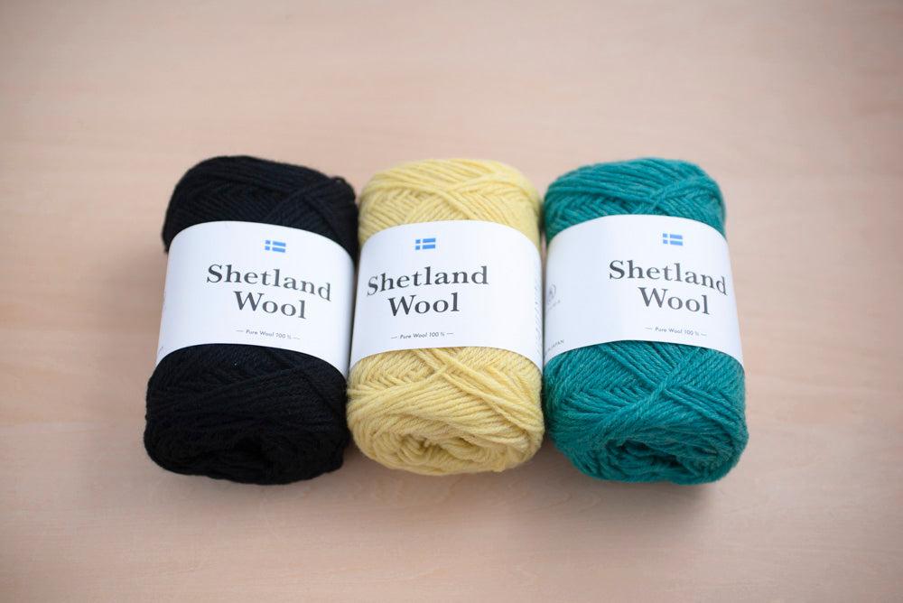 トライアングルツリーのヨーク模様セーター キット （PDF版日本語文章パターン付き）-Kit-Daruma-amirisu online store