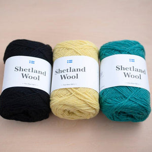 トライアングルツリーのヨーク模様セーター キット （PDF版日本語文章パターン付き）-Kit-Daruma-amirisu online store