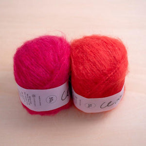 モヘヤのラウンドヘムプルオーバー キット （PDF版日本語文章パターン付き）-Kit-Daruma-amirisu online store