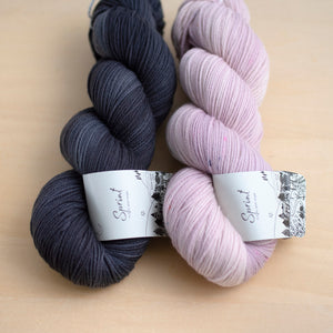 墨色 + Pink Fondant