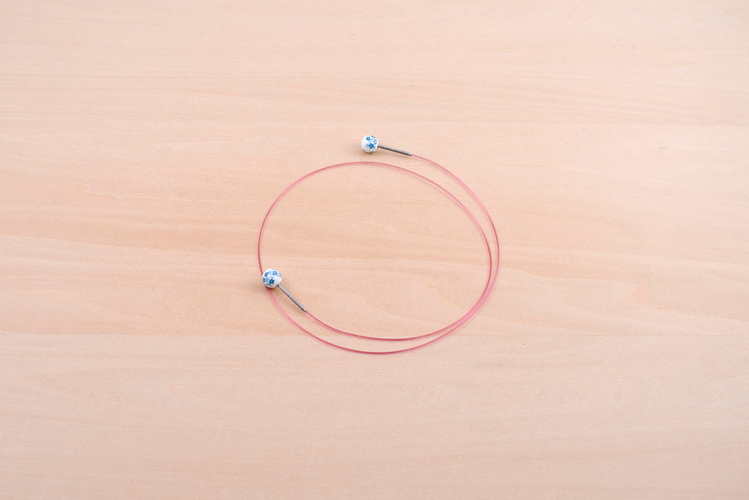 Beaded cable stopper (for HiyaHiya replacement needle)