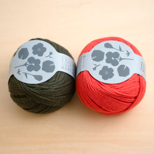 オリーブ + スカーレット