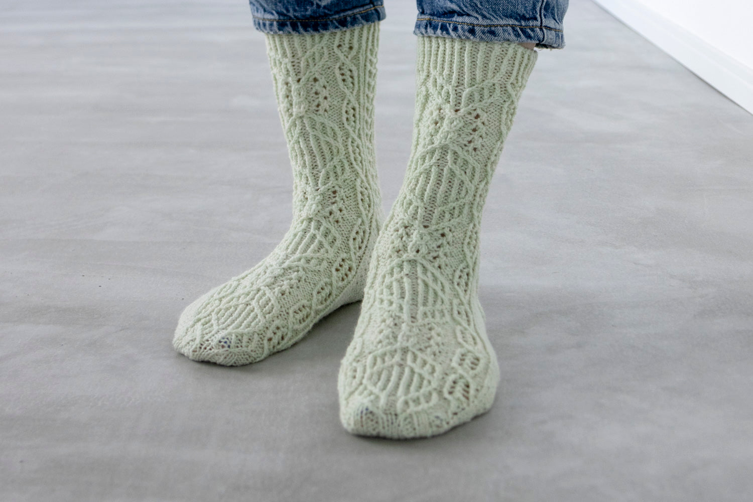 Lucia socks キット -Swing- (PDF版日本語文章パターン付き)