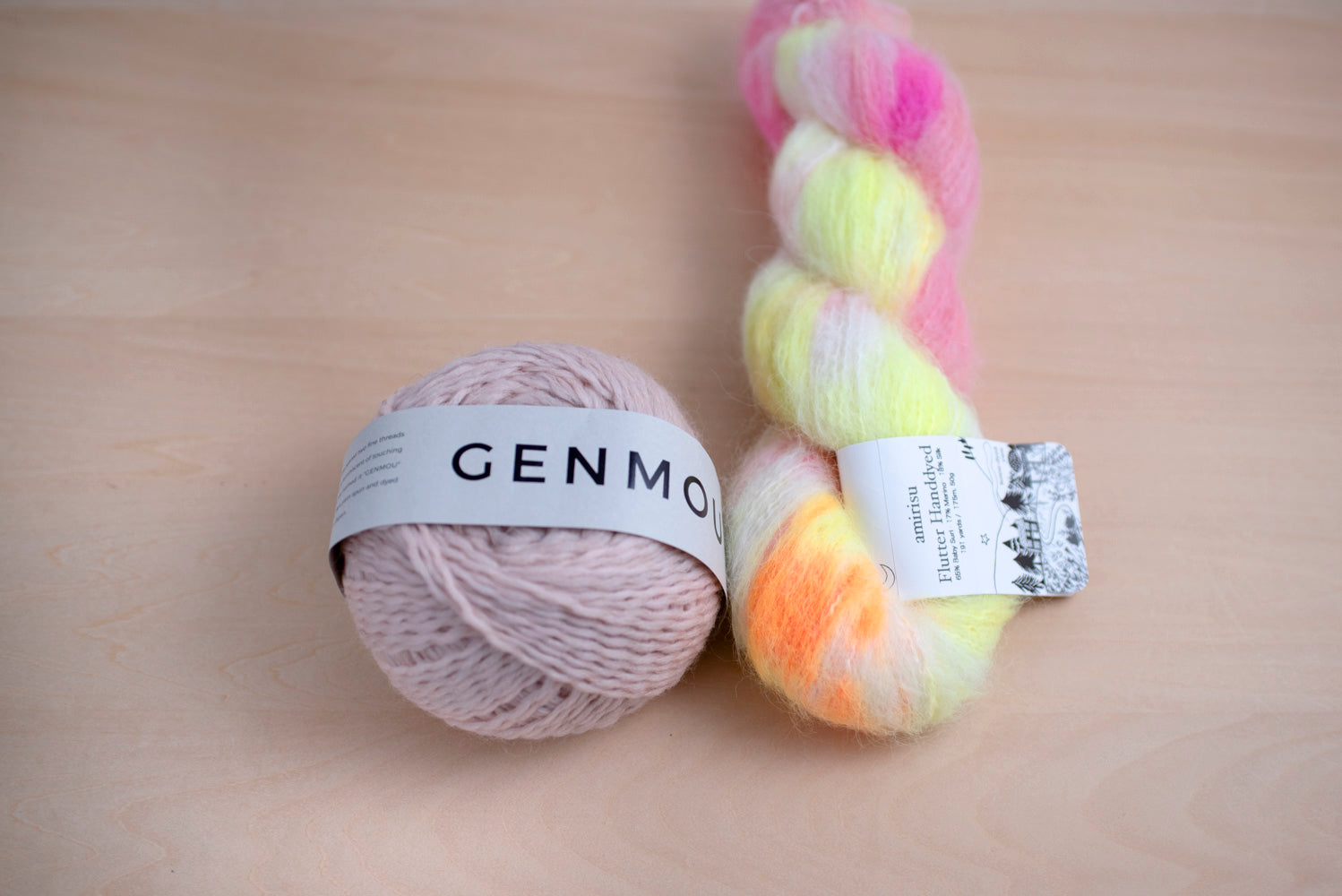 22 Dusty pink + ピーチメルバ