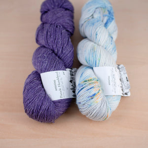 桔梗 + 水瓶座の涙がキラリ