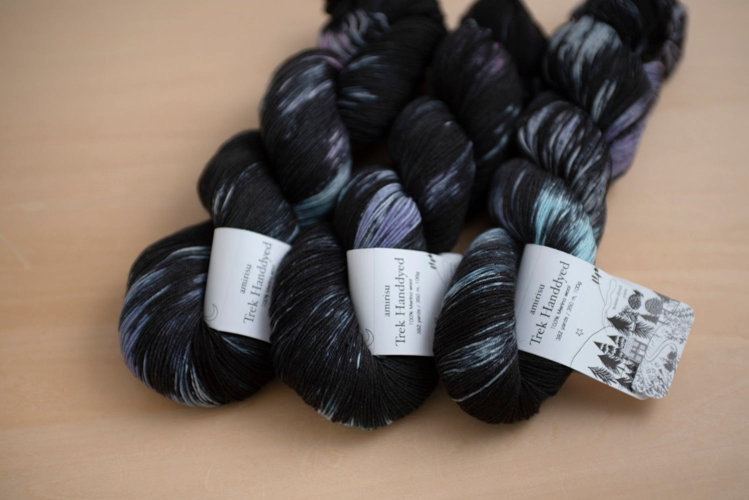 Pure Mesh Pullover キット -amirisu handdyed-（PDF版日本語文章パターン付き）