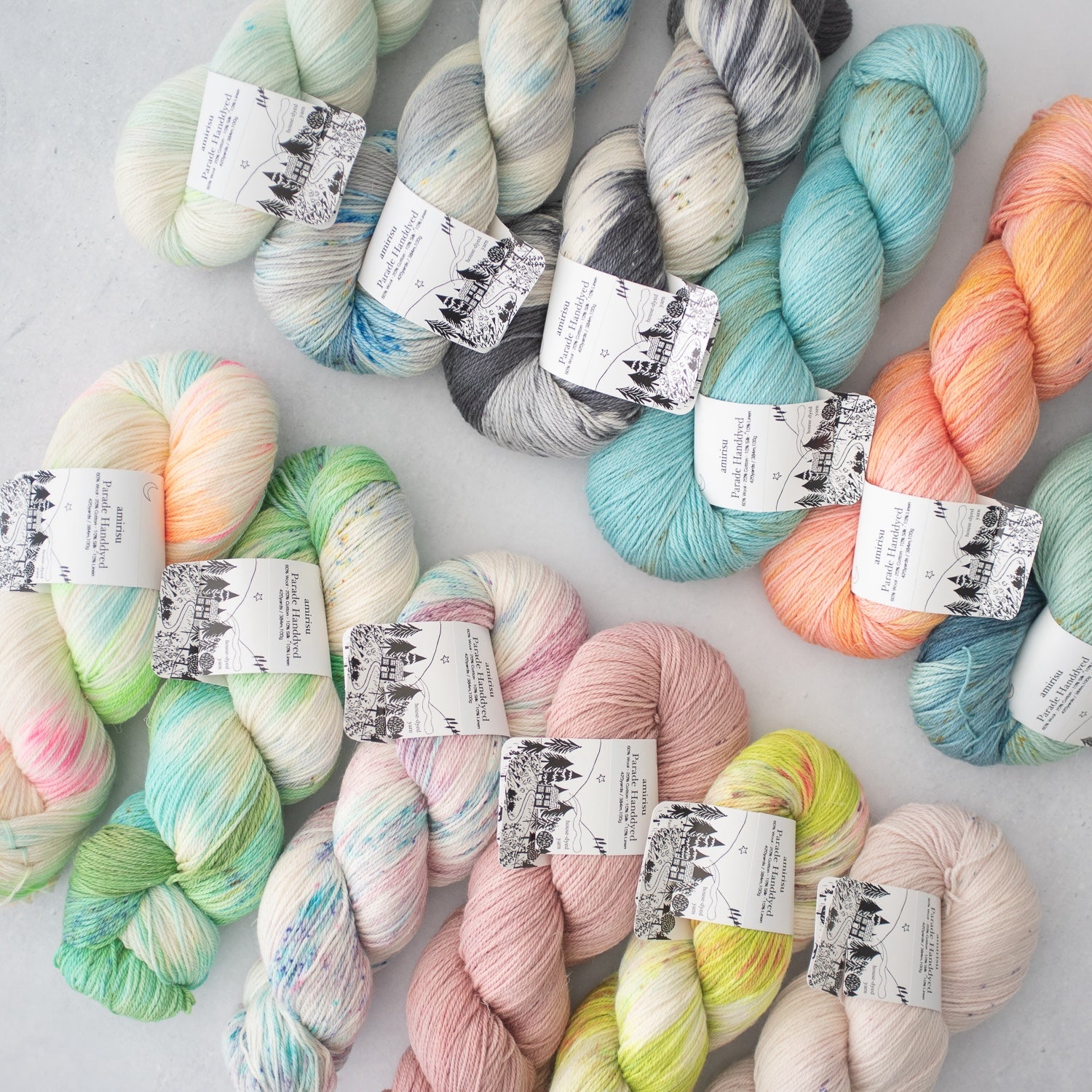 amirisu Handdyed 星座コレクション Parade