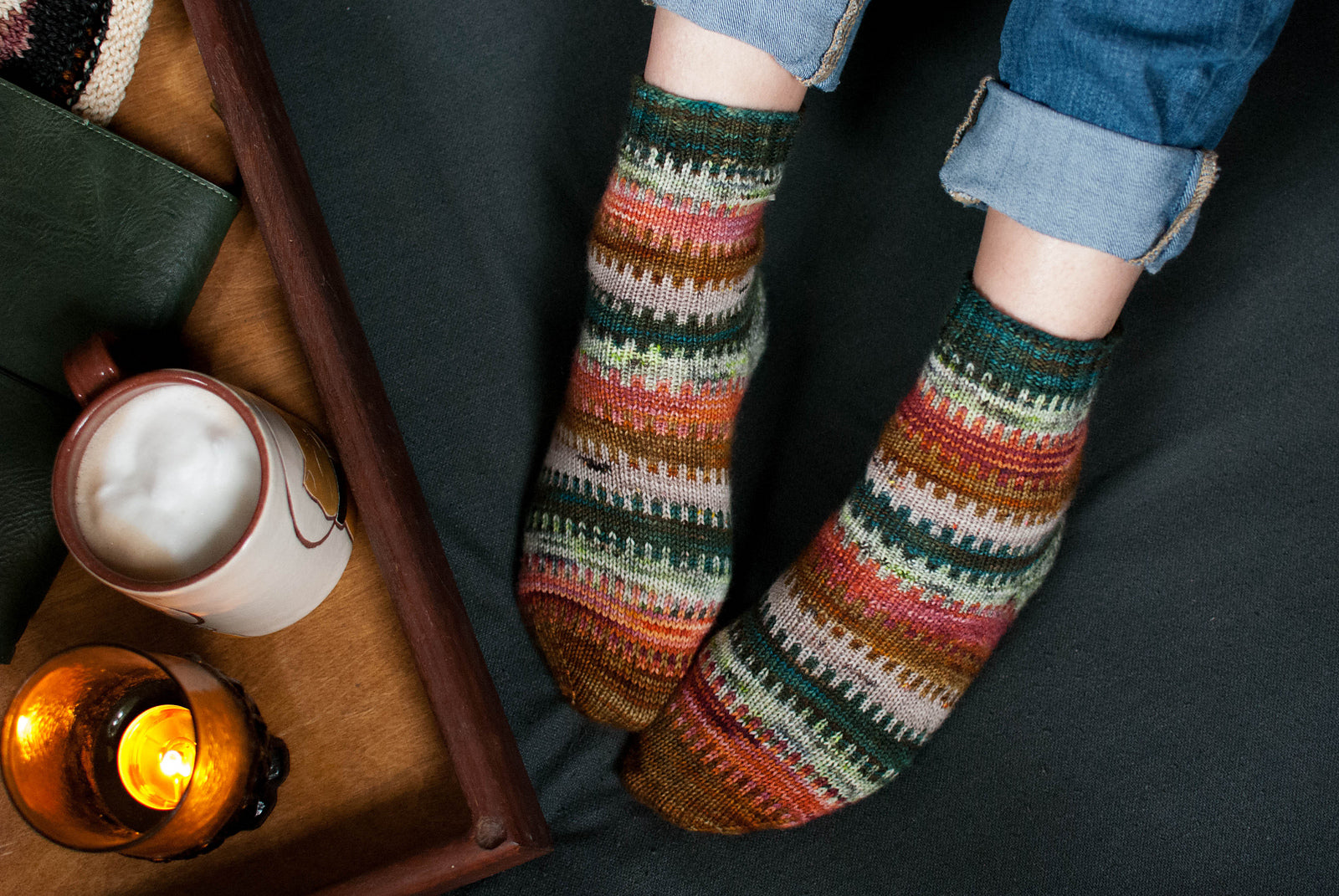 Sprocket Socks キット -Trek- (PDF版日本語文章パターン付き)