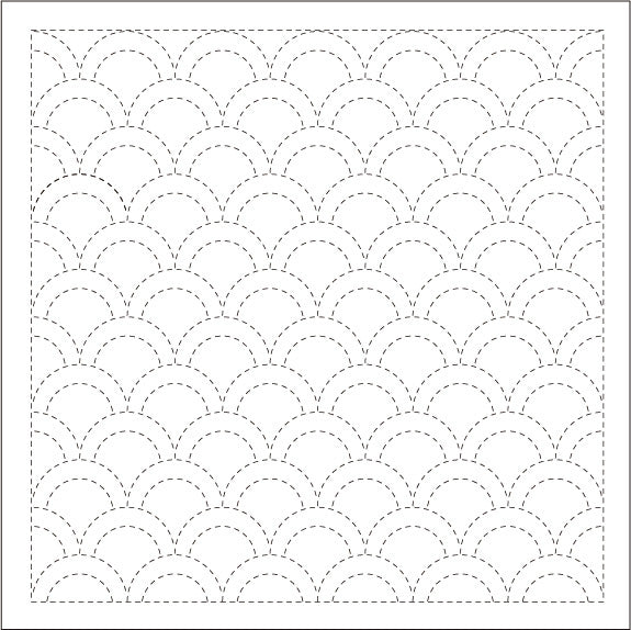 刺し子布巾 Sashiko Sampler