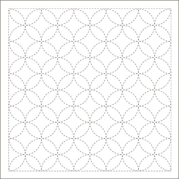 刺し子布巾 Sashiko Sampler