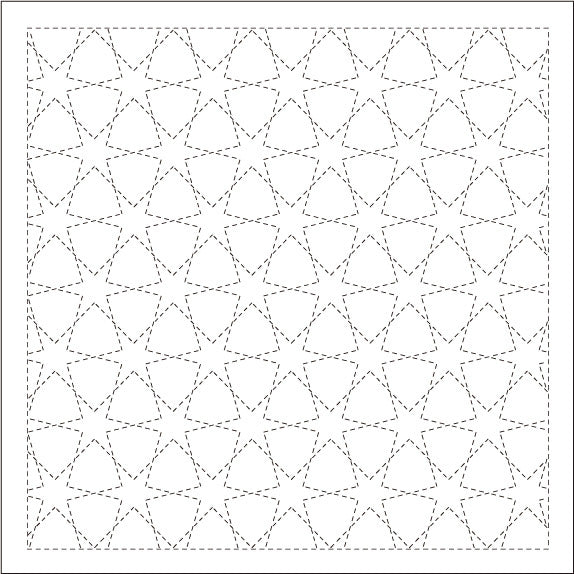 刺し子布巾 Sashiko Sampler