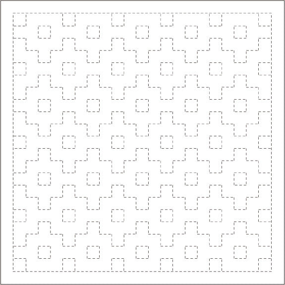 刺し子布巾 Sashiko Sampler