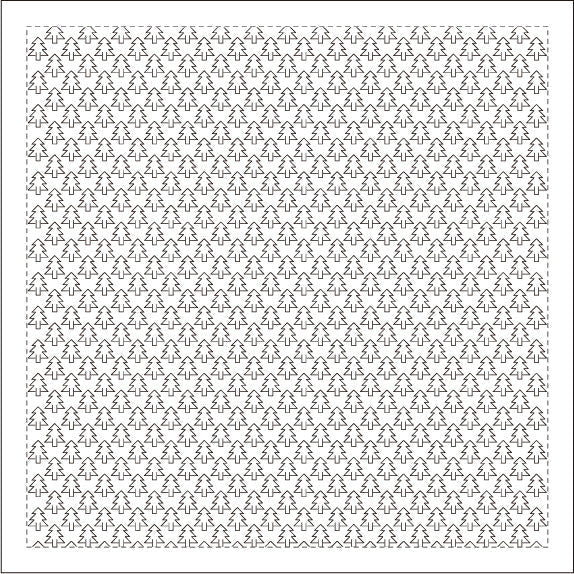 刺し子布巾 Sashiko Sampler