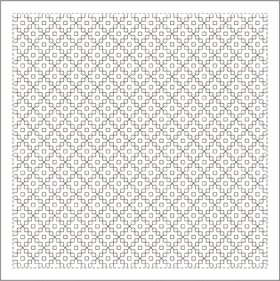 刺し子布巾 Sashiko Sampler