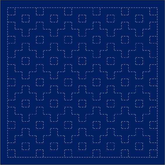 刺し子布巾 Sashiko Sampler